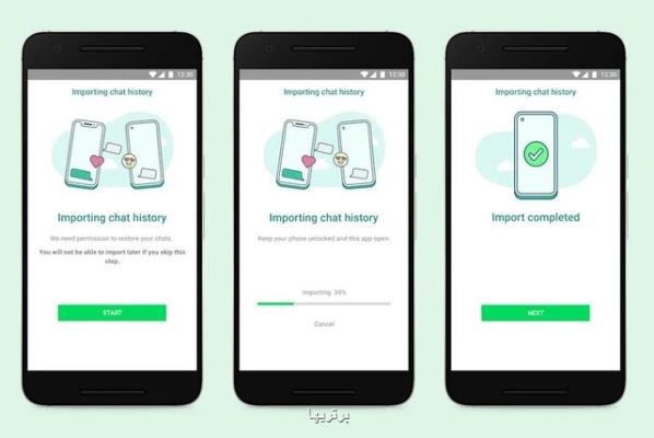 امکان انتقال آرشیو چت بین اندروید و iOS در واتساپ برقرار شد