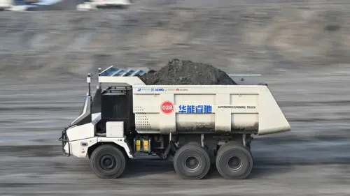 کامیون های معدن خودران با اینترنت5G در چین آزمایش شدند