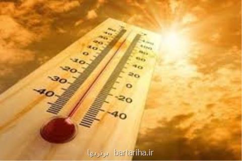 افزایش ۱۰ درجه ای دما در شمال كشور