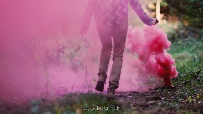 دود رنگی مدل color smoke نورافشانان