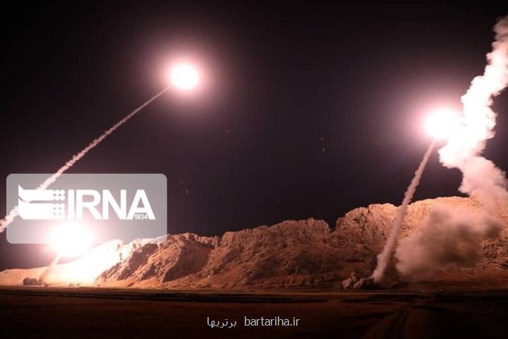 پیام های پاسخ موشكی ایران